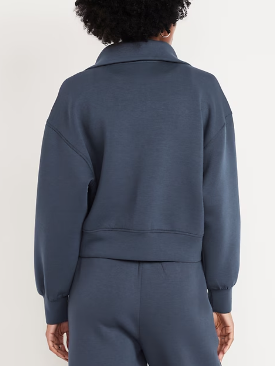 Bounce Fleece Half-Zip Pullover Sweatshirt Set