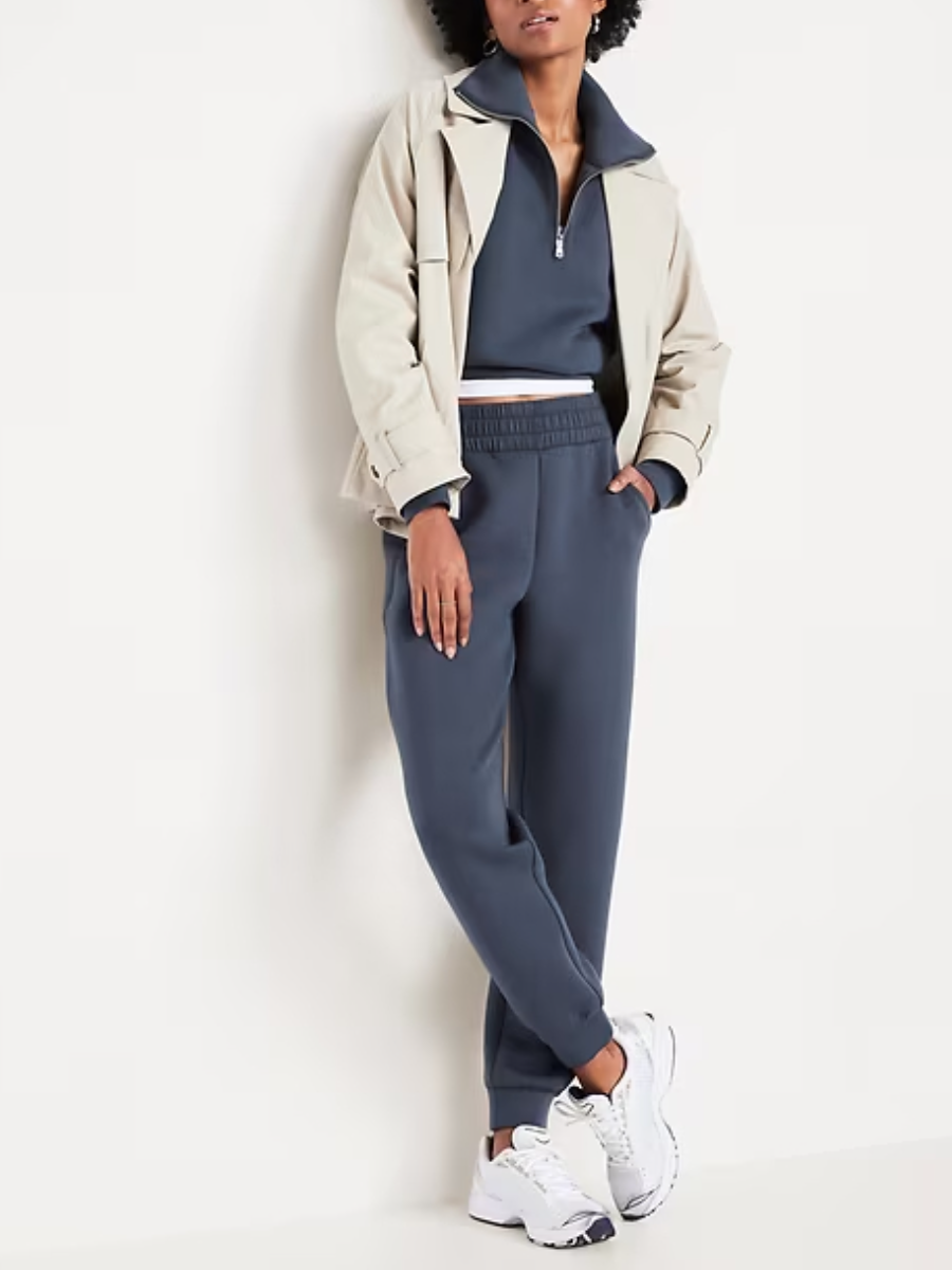 Bounce Fleece Half-Zip Pullover Sweatshirt Set