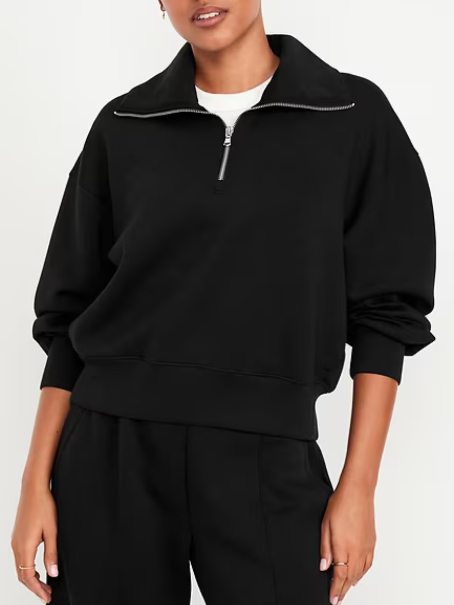 Bounce Fleece Half-Zip Pullover Sweatshirt Set