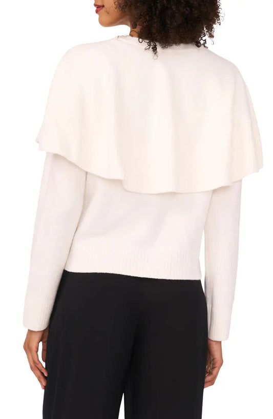 Cape Detail Cardigan