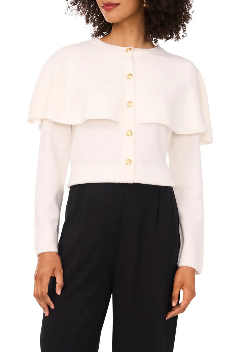 Cape Detail Cardigan