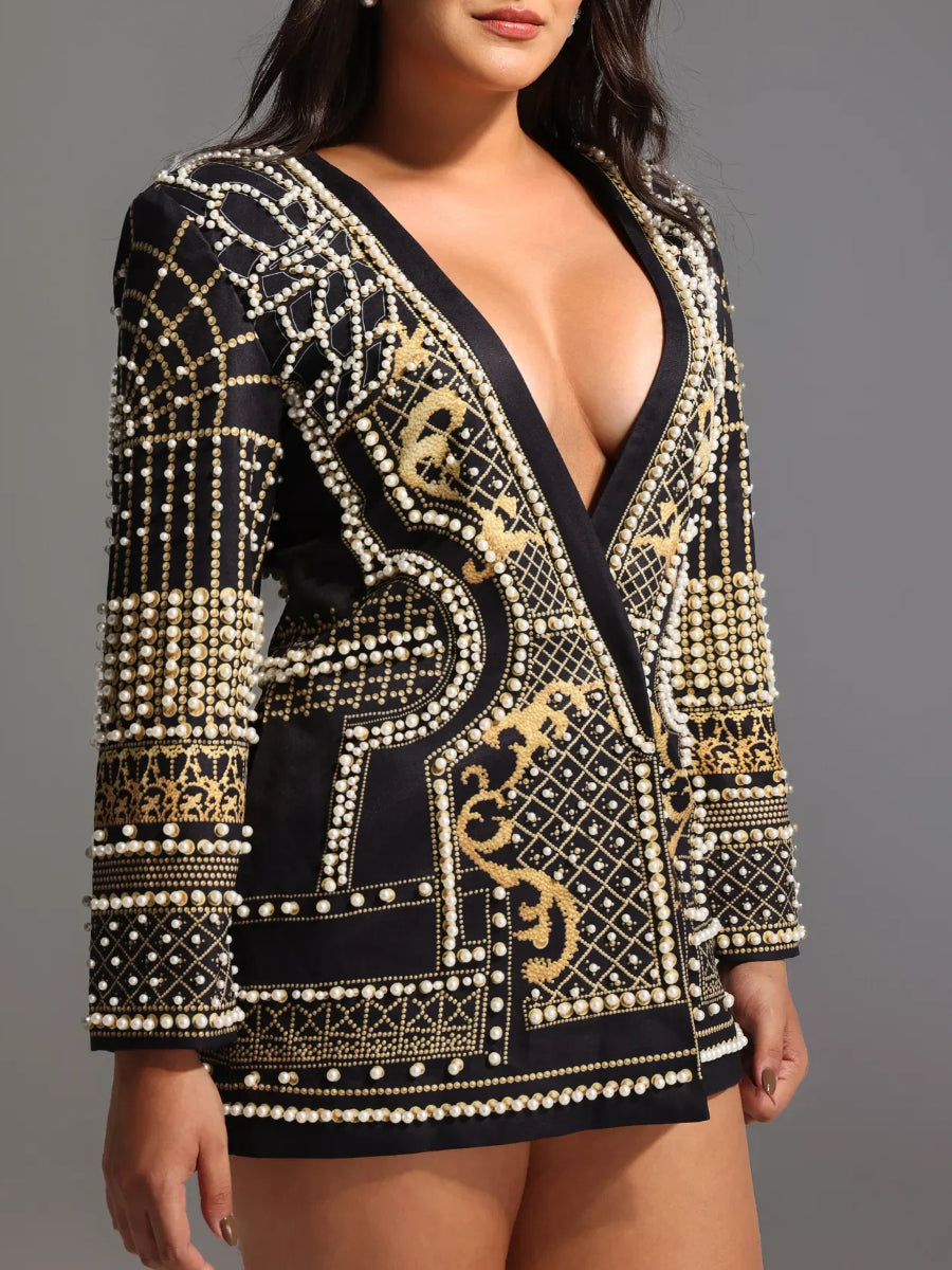 Dole Pearl Blazer Dress