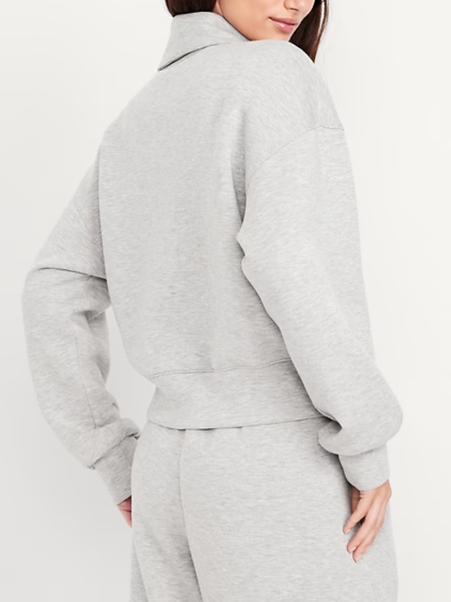Bounce Fleece Half-Zip Pullover Sweatshirt Set