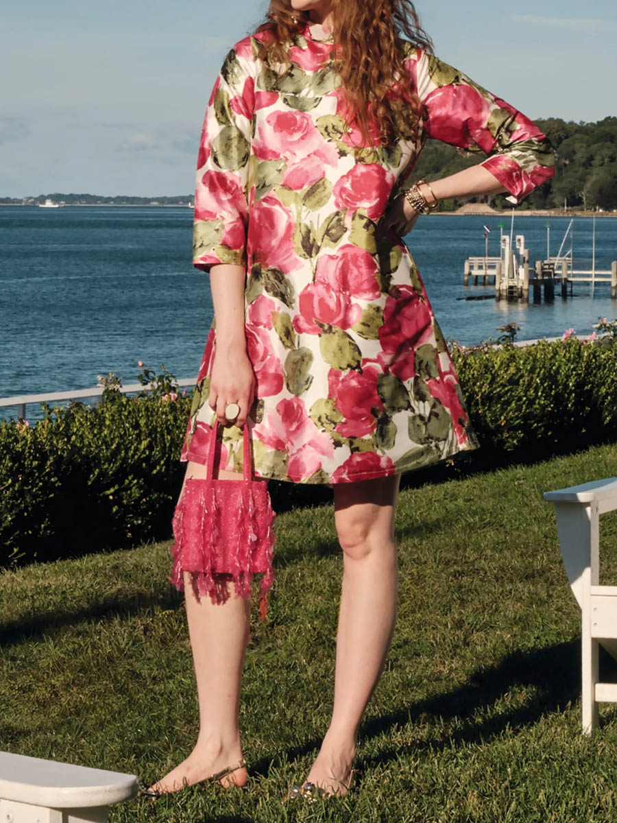 Adorable Floral Bow Dress