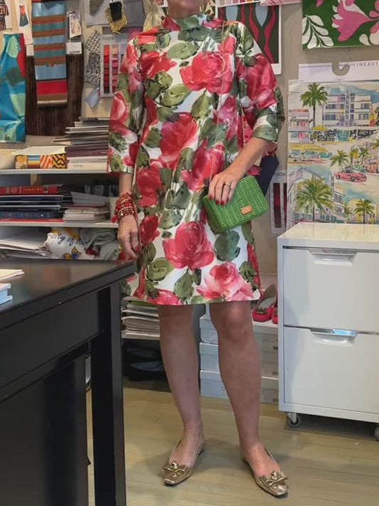 Adorable Floral Bow Dress