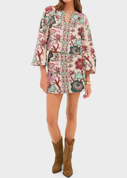 Adorable Garden Printed 2pc Set