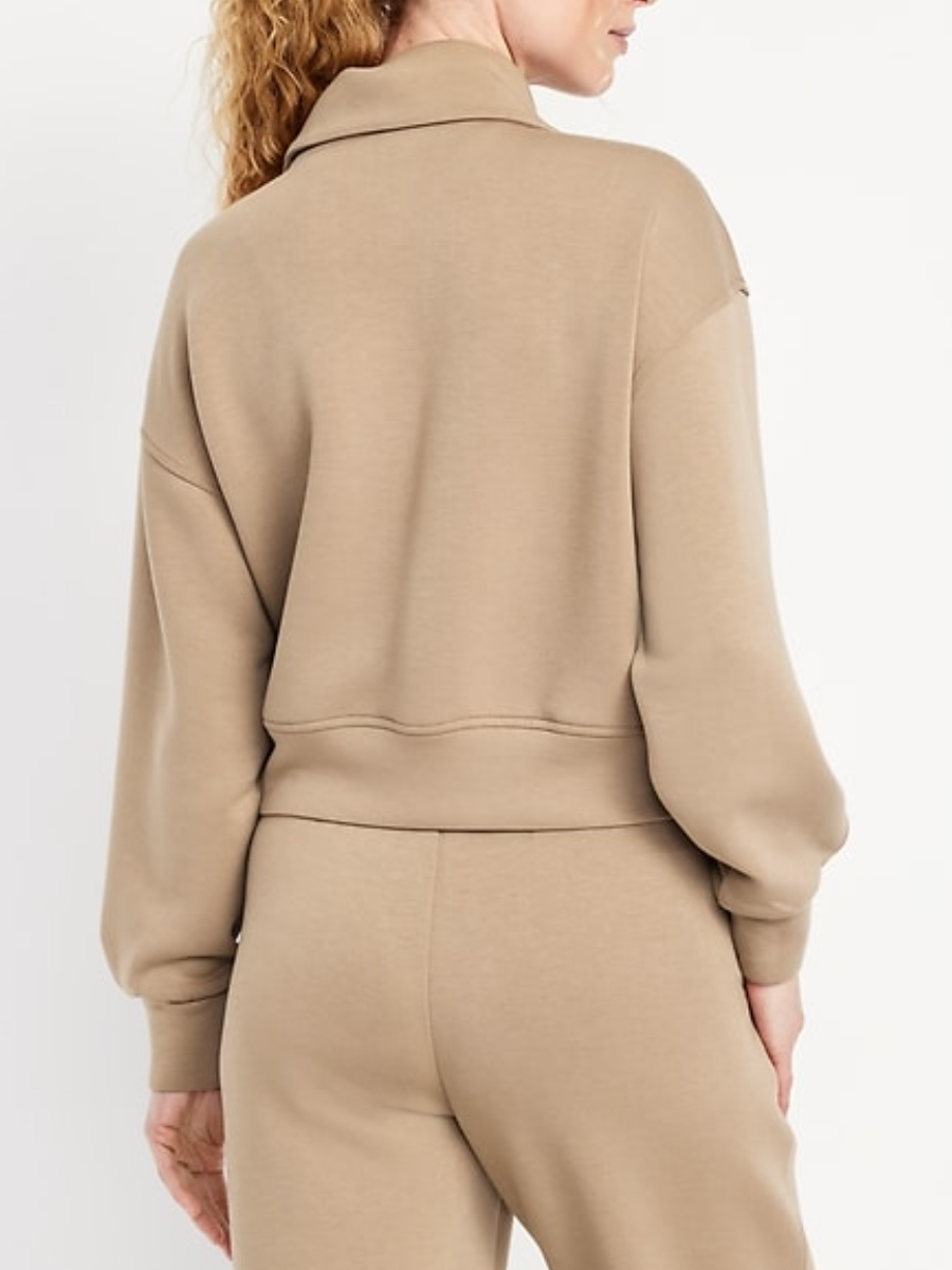 Bounce Fleece Half-Zip Pullover Sweatshirt Set